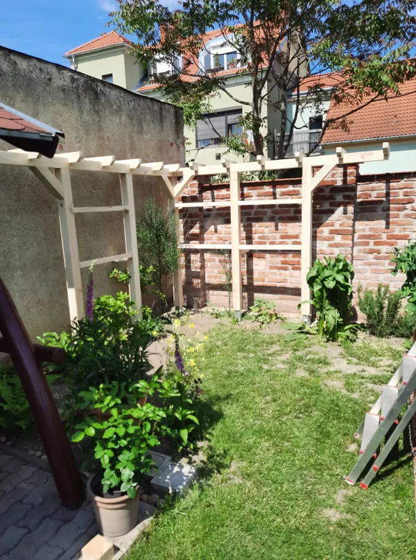 Pergola készítés és telepítés